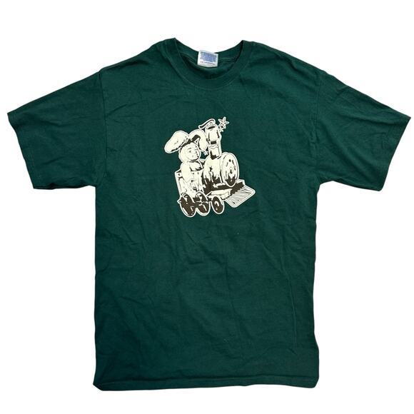 Counting Crows CloudKooKooLand RARE Band T-Shirt Engine Driver Bunny Men's M - Picture 1 of 5